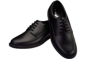 Black Unisex School Shoe