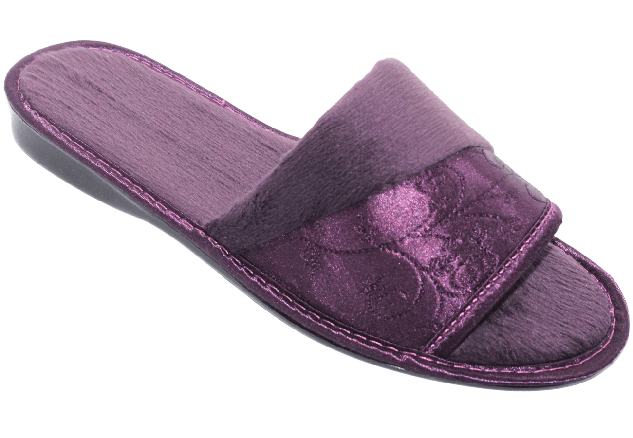 Empress Aubergine Open Toe